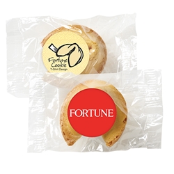 Custom Message Fortune Cookies with Printed Wrapper 